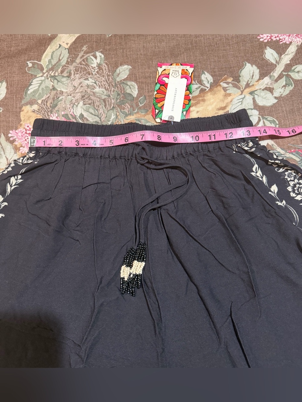 Farm Rio x Anthropologie Pull-On Printed Balloon Pants - Picture 8 of 9